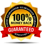 100% Money Back Guarantee