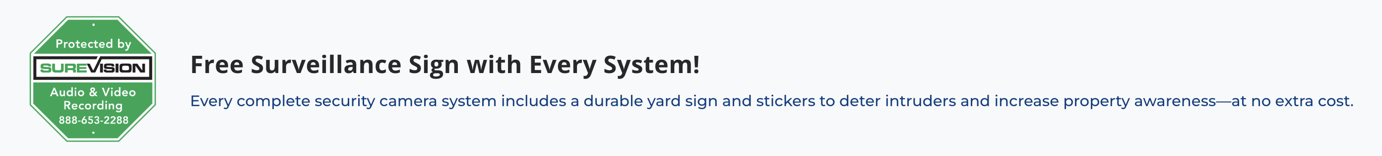 Surveillance Systems Signs