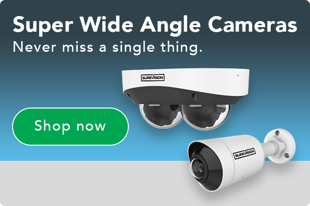Wide Angle Security Cameras