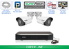 NVR IP System with 2 Bullet Security Cameras / 2IPBE2-N