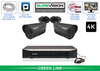 NVR Security Camera System with 2 Bullet IP Security Cameras with 164 Foot Night Vision/ 2IPBA8-B-N