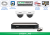 IP Camera System with 2 POE Security Cameras