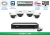 NVR Security Camera System with 4 Vandal Dome IP Cameras 1080p / 4IPED2-N